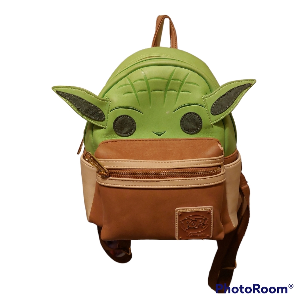 Loungefly Baby Yoda mini backpack Star Wars, GUC